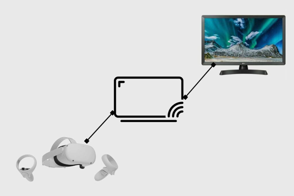 Steps to cast Oculus Quest 2 to LG TV